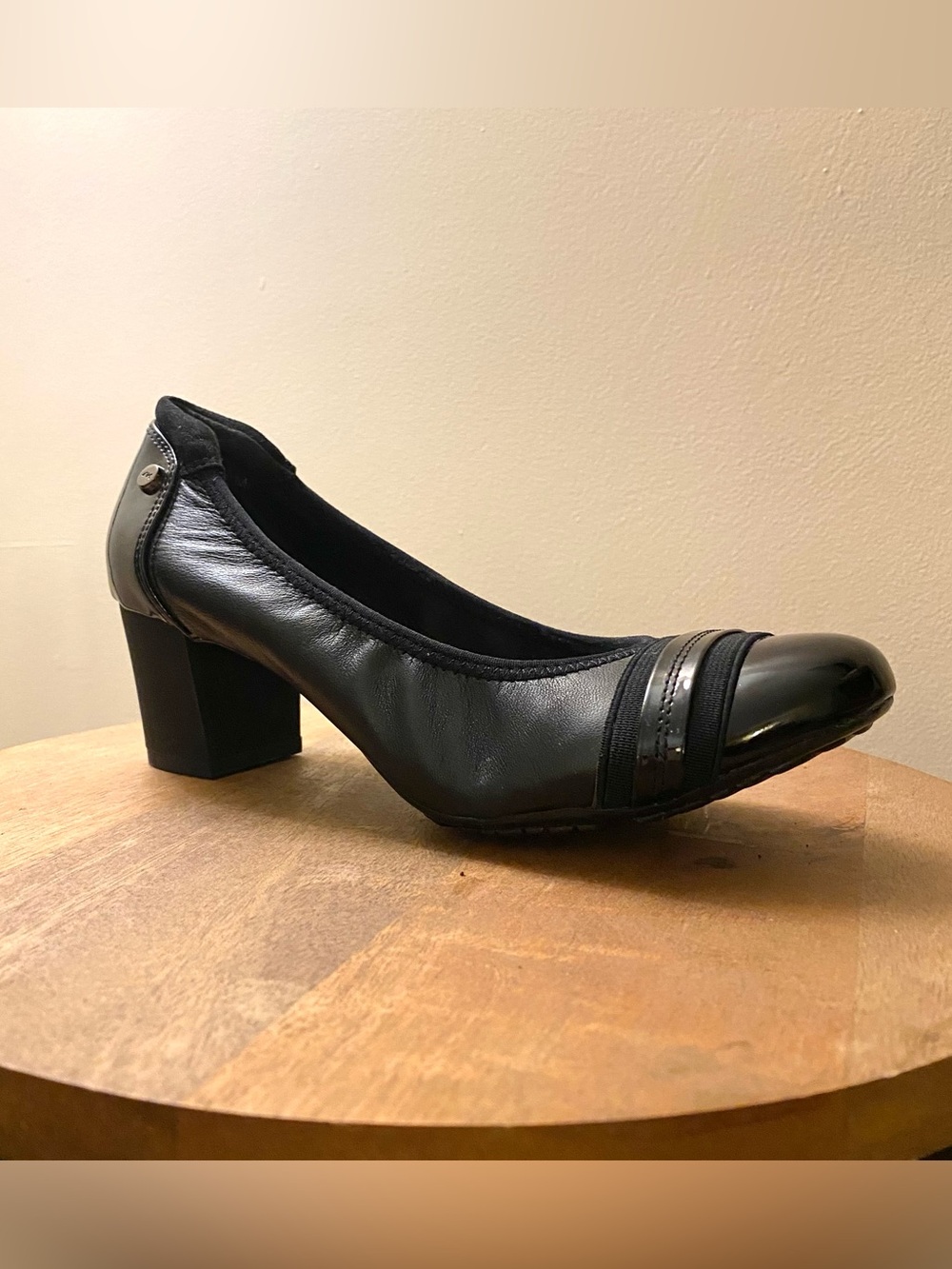 Anne Klein Sport Guardian Block Heel Pump